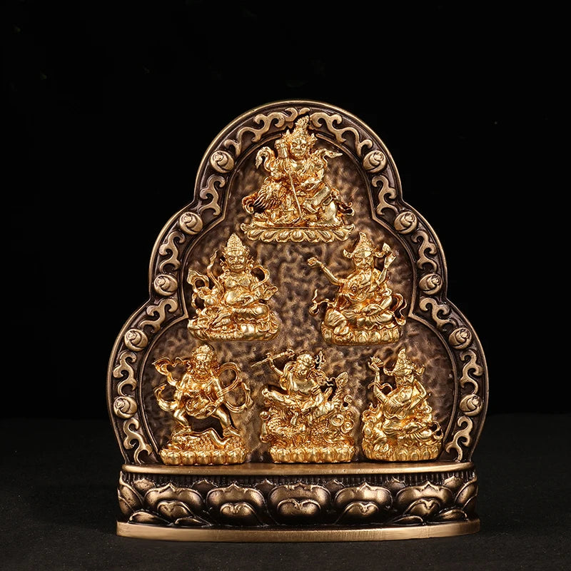 Tibet Buddhism Water God of Wealth Yellow God of Wealth Six Road God of Wealth the Five Jambhalas Tibetan Bala Buddha Offering
