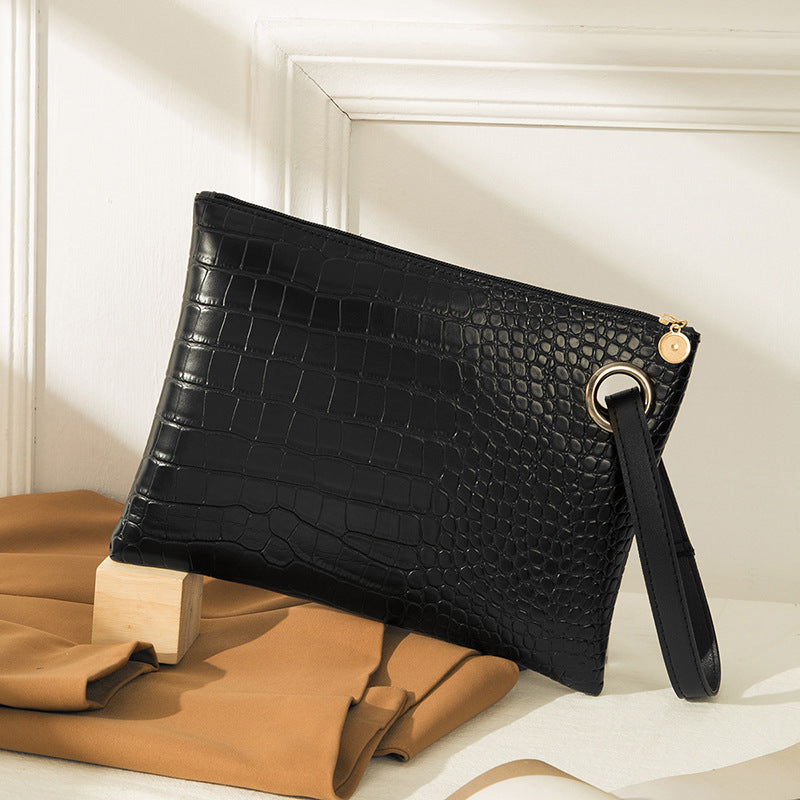 2025 Handbags Retro Printed Women's Briefcase Trendyy Fashion Handheld Small Square Bag Mobile Phone Bag