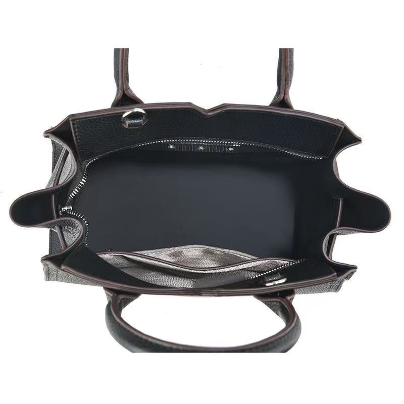 Ready-Made Lock Women's Bags, Fashionable Women's Bags, Large-Capacity Shoulder Crossbody Bags, High-End Handbags for Women
