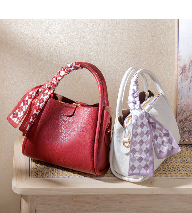 Handbags for Women 2025 New Summer Niche Bucket Bags Commuting Versatile Shoulder Crossbody Bags Popular Women's Bags