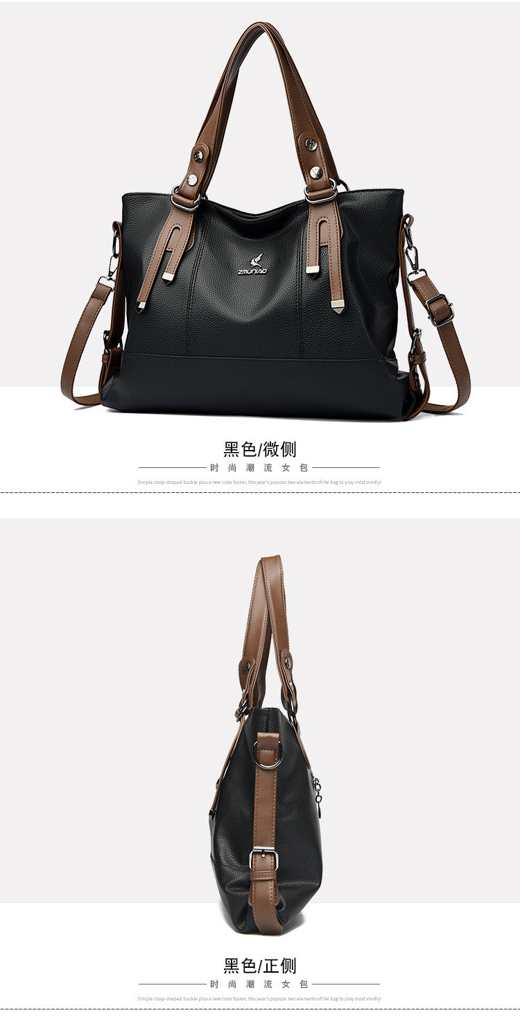 Bags Women's Bags New 2025 Crossbody Bags Women's Shoulder Bags Women's Atmospheric Middle-Aged Women's Handbags Women's One Piece Dropshipping
