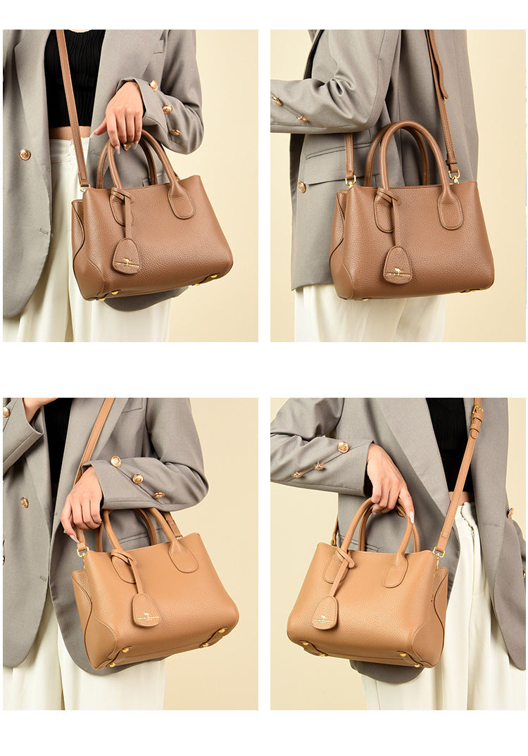 handbags Shoulder Hand Crossbody Bag 2025 New Commuter Ladies Fashion Middle-aged Handbag Mother