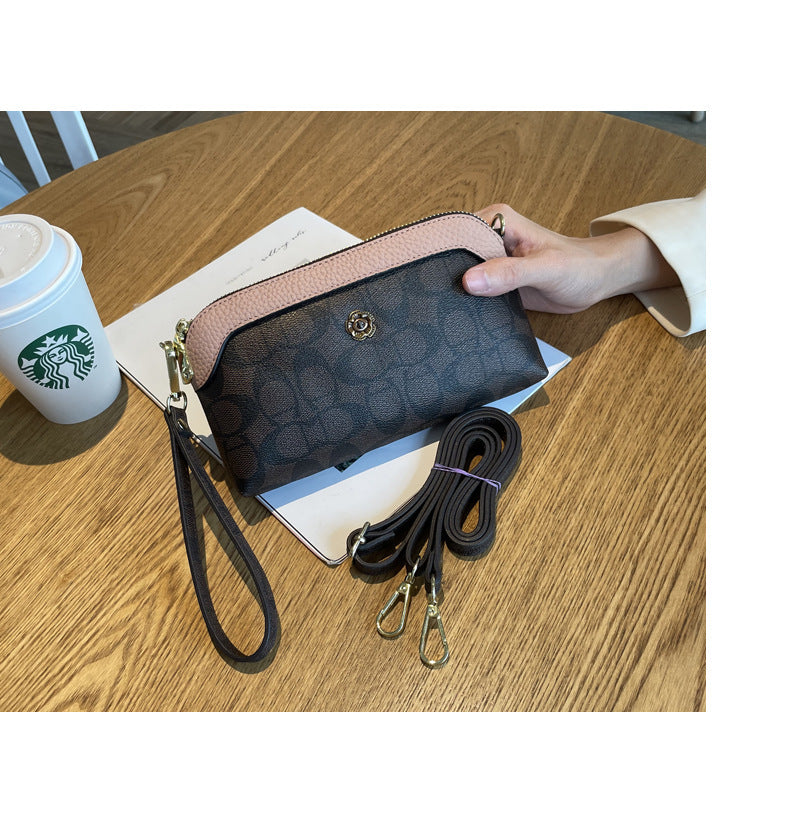 2025 New Handbags Women's Small Bags Fashionable Shoulder Crossbody Bags Trendy Wallets Women's Long Mobile Phone Bags Mom's Style
