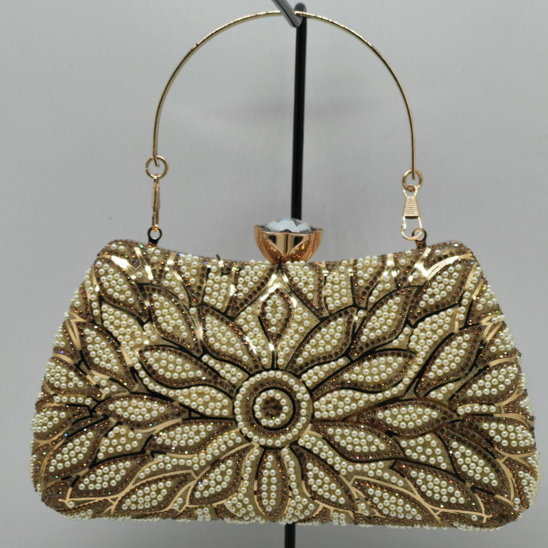 2026 New Cross-Border Evening Bags, European and American Banquet Bags, Women's Handbags, Fashionable Dress Evening Party Bags, Light Luxury
