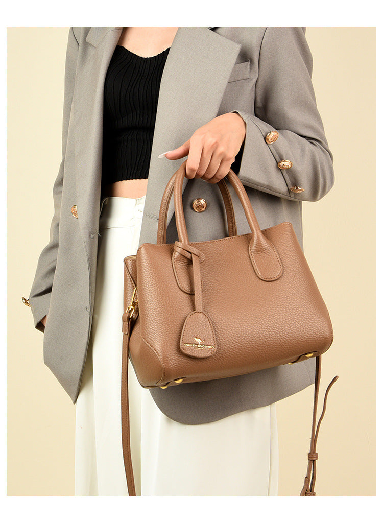 handbags Shoulder Hand Crossbody Bag 2025 New Commuter Ladies Fashion Middle-aged Handbag Mother