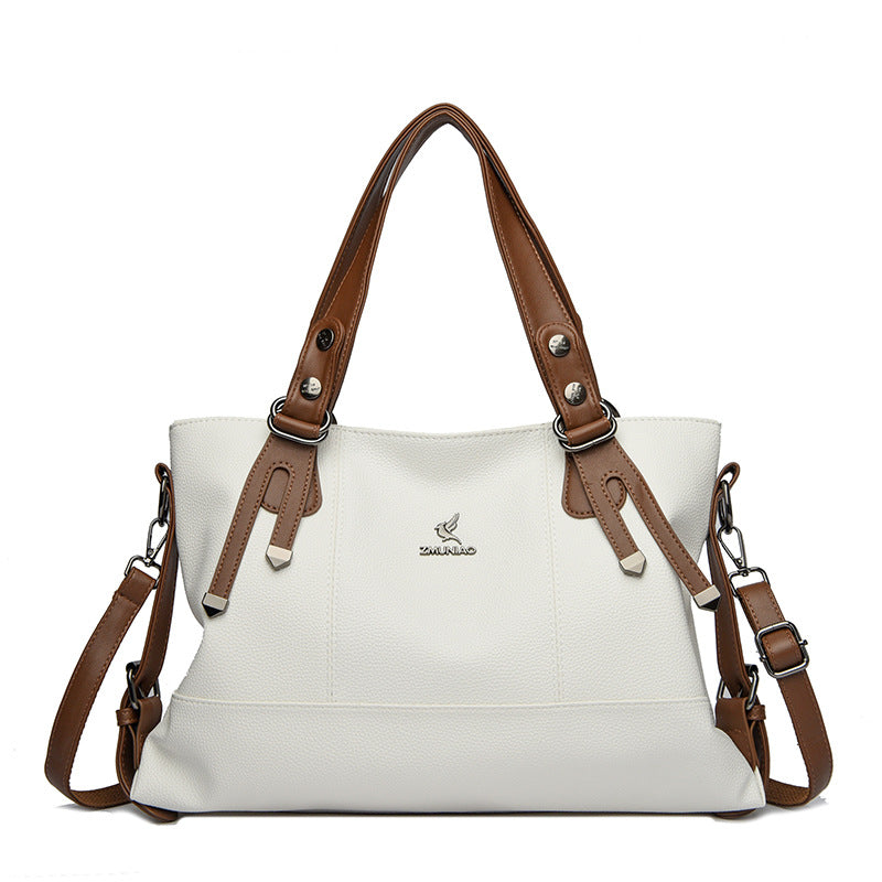 Bags Women's Bags New 2025 Crossbody Bags Women's Shoulder Bags Women's Atmospheric Middle-Aged Women's Handbags Women's One Piece Dropshipping