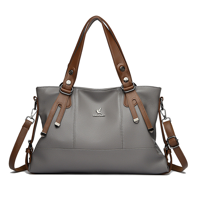Bags Women's Bags New 2025 Crossbody Bags Women's Shoulder Bags Women's Atmospheric Middle-Aged Women's Handbags Women's One Piece Dropshipping