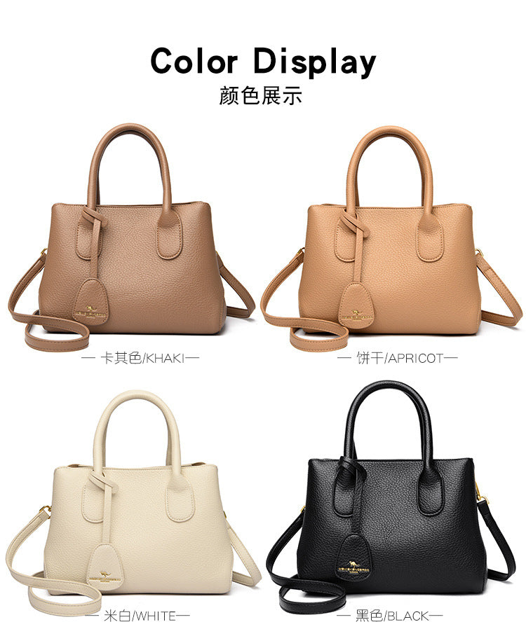 handbags Shoulder Hand Crossbody Bag 2025 New Commuter Ladies Fashion Middle-aged Handbag Mother