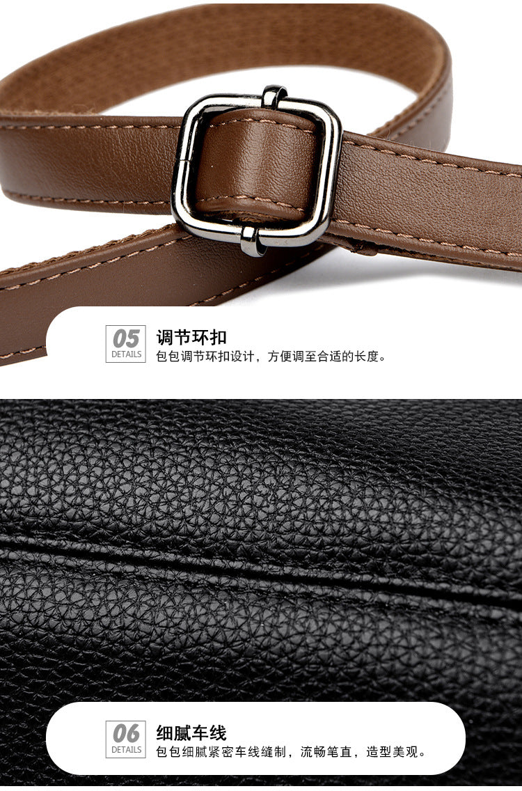 Bags Women's Bags New 2025 Crossbody Bags Women's Shoulder Bags Women's Atmospheric Middle-Aged Women's Handbags Women's One Piece Dropshipping