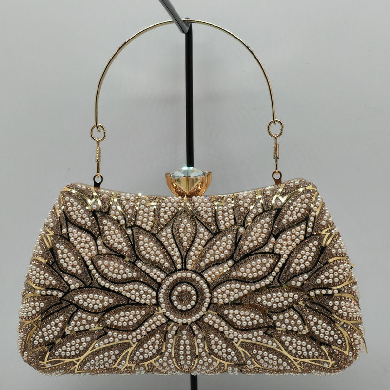 2026 New Cross-Border Evening Bags, European and American Banquet Bags, Women's Handbags, Fashionable Dress Evening Party Bags, Light Luxury