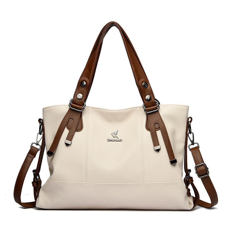 Bags Women's Bags New 2025 Crossbody Bags Women's Shoulder Bags Women's Atmospheric Middle-Aged Women's Handbags Women's One Piece Dropshipping