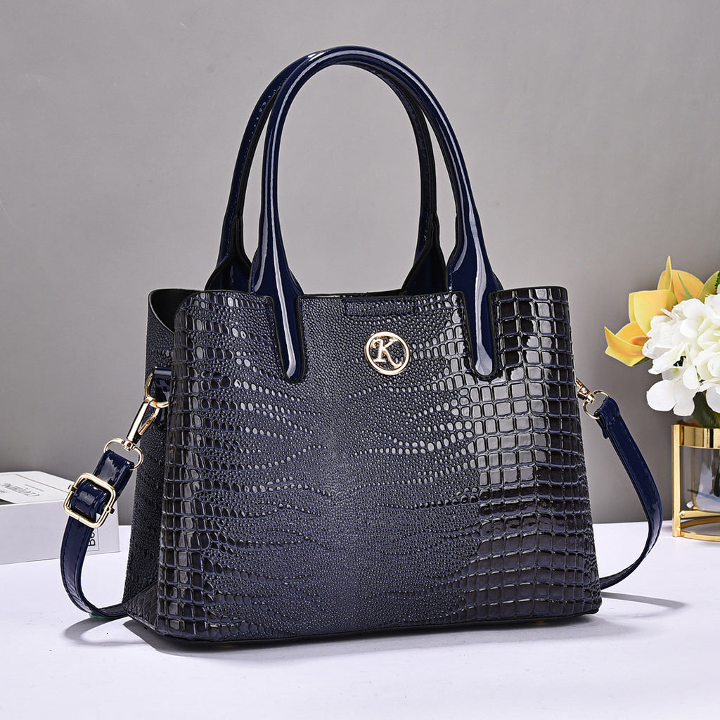 Trendy Handbags for Women 2026 New Crocodile Pattern Women's Bags European and American Fashion Handbags Single Shoulder Crossbody Bag