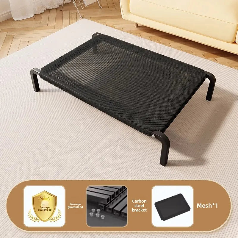 Dog Bed Summer Dogs Beds Breathable Camping Bed for Large Dog Sleeping Kennel Removable Dogs Washable Sofa Beds Pet Cushion Mat