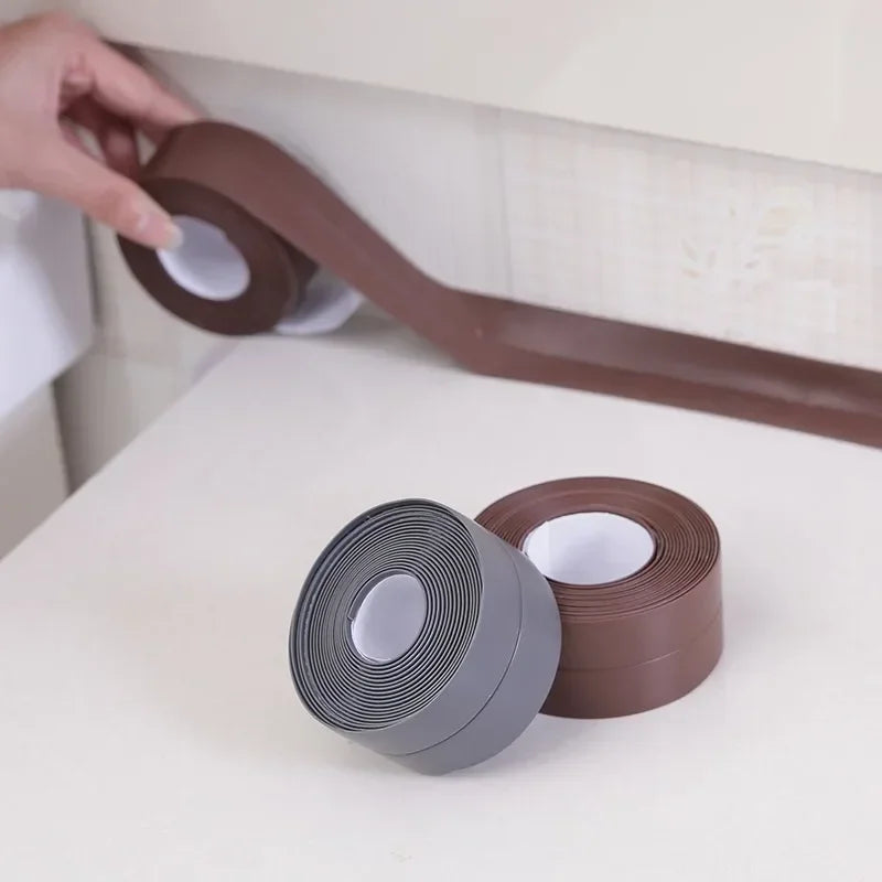 Sealing Waterproof Tape Bathroom and Kitchen Border Tape in The Bath Anti-mildew Caulking Sealed Waterproof Isolate Tape Sticker