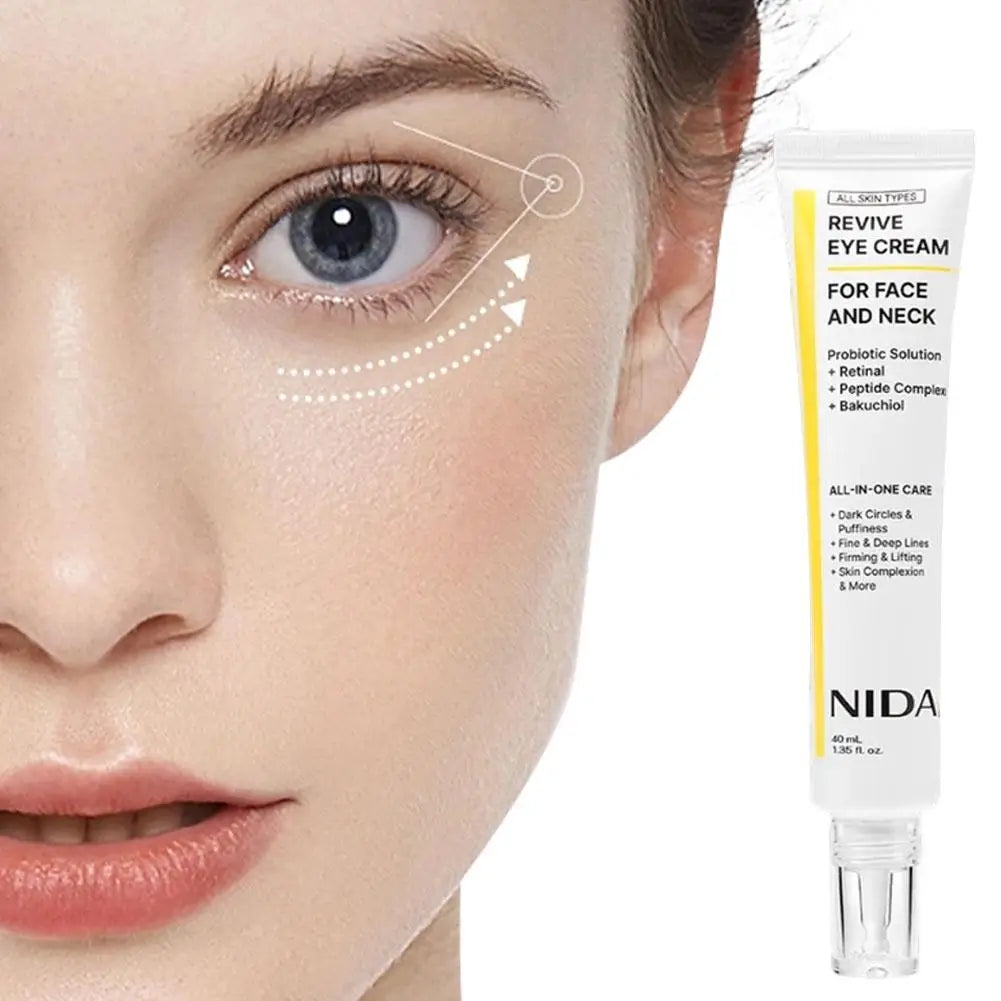 Eye Cream Sunscreen 2 in 1 Daily Moisturizing UV Protection Anti Wrinkle Dark Circles Puffiness Fast Absorb Non Greasy Eye Care