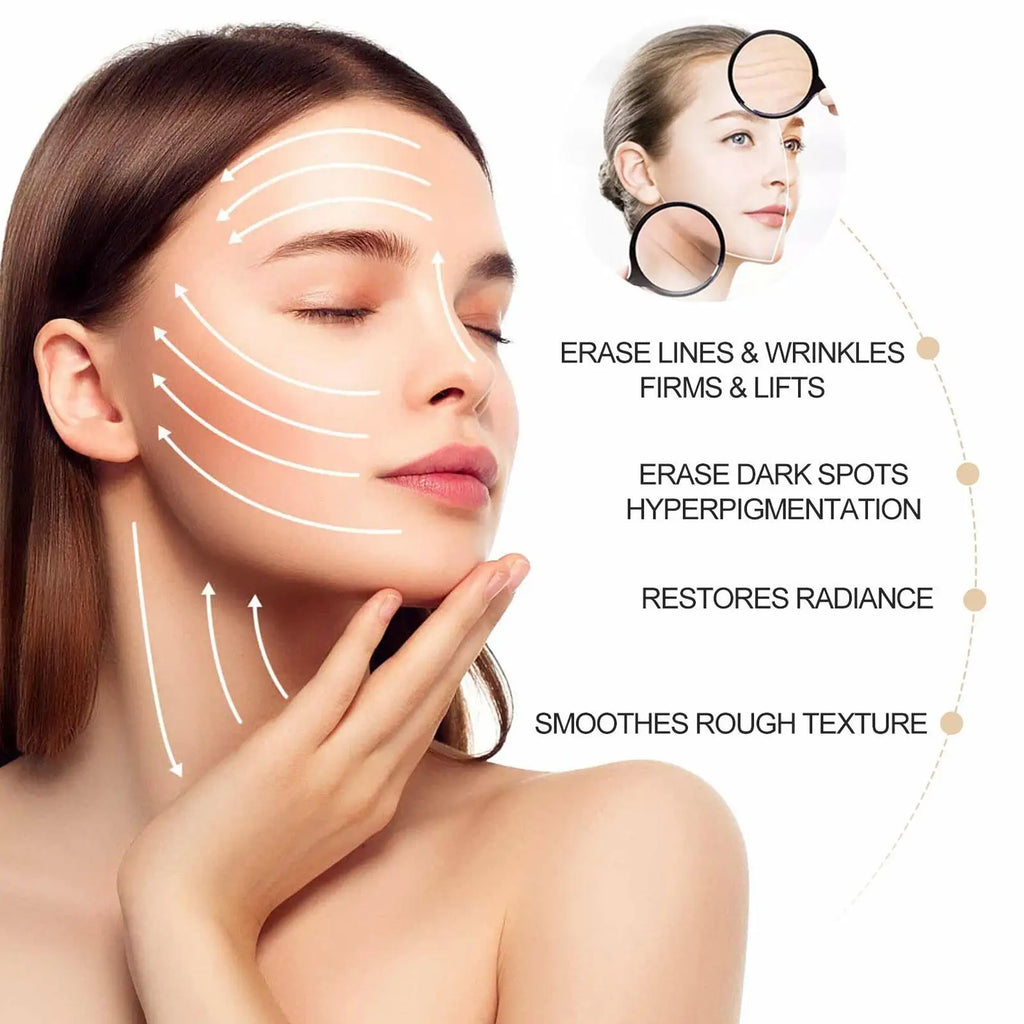 EELHOE Anti-Wrinkle Serum Aloe Vera Facial Essence Anti-aging,Relieve Fine Lines,Tighten Skin And Moisturizing Face Care Serum