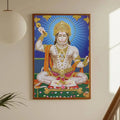 Hindu God Goddess Lord Shiv Parvati Ganesha Hanuman Poster Sticker Print Waterproof Wall Art For Living Room Bedroom Home Decor