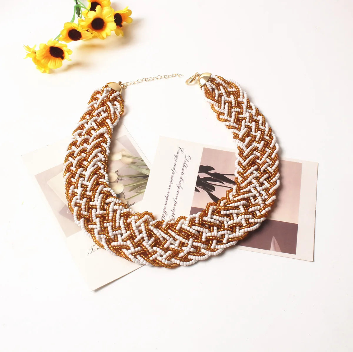 Handmade ethnic jewelry beaded short necklace  elegant wedding accessories wholesale/collier femme/neckless/colar
