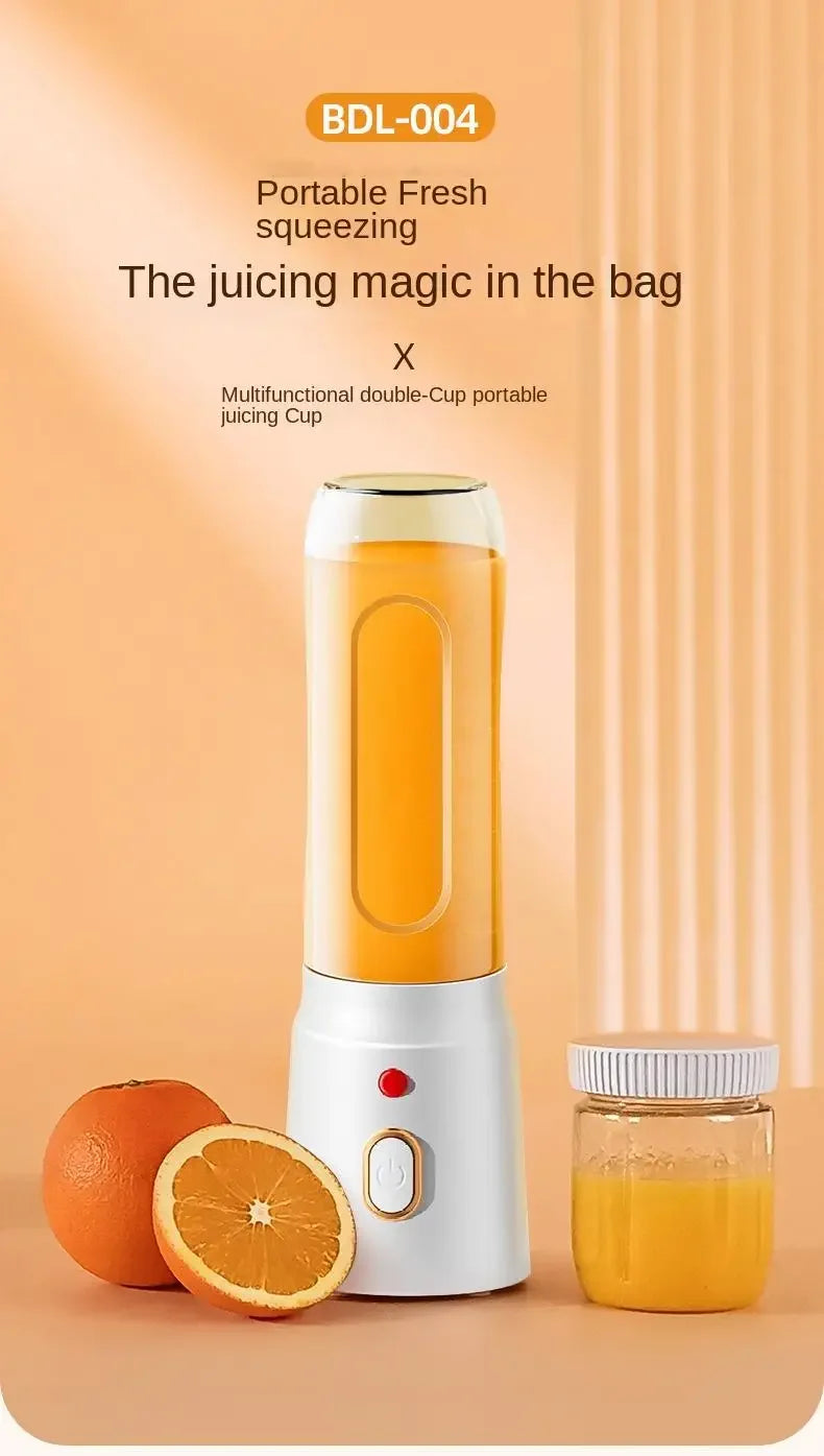 Portable Kitchen  Blender Wireless Electric Fruit Juicer Machine For Orange Ice Crushing 10 Blades Auxiliary Food Machine Mixer