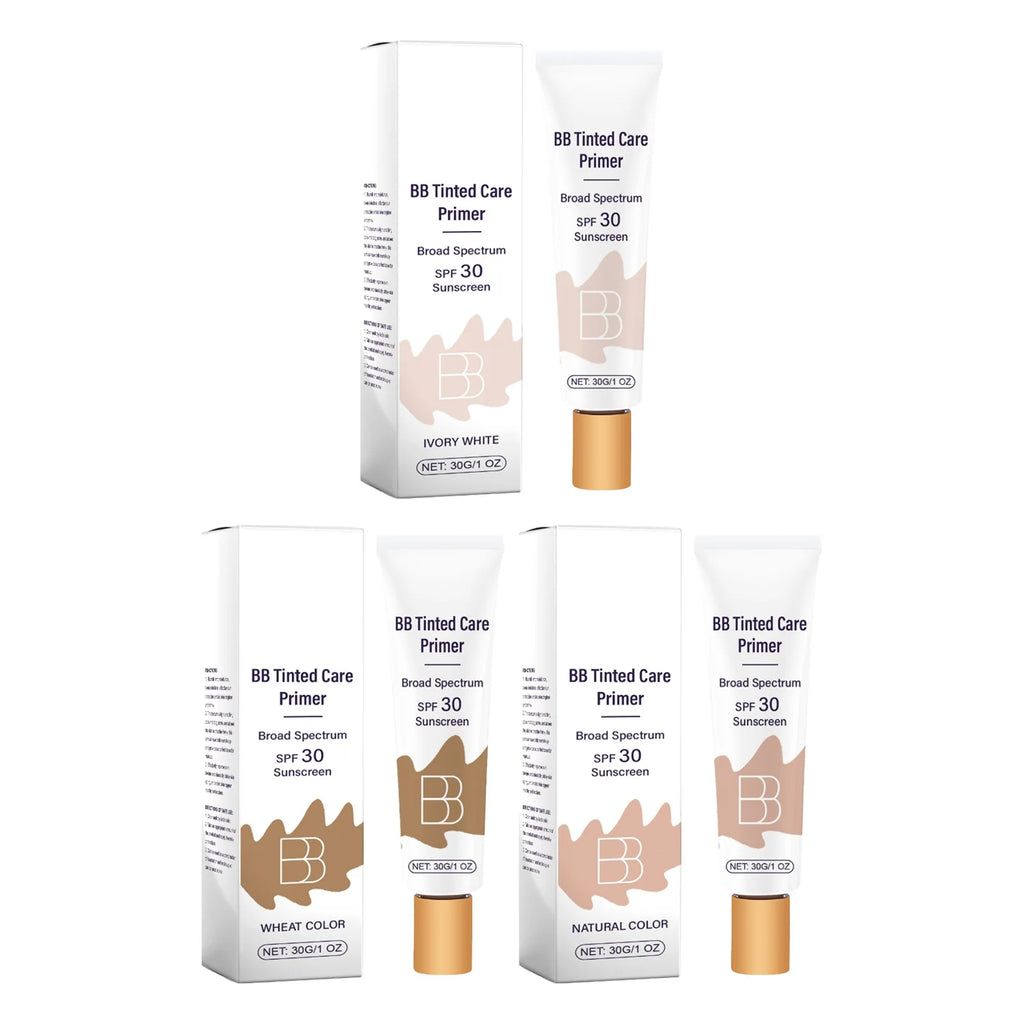 Sunscreen BB Cream Protect Sun Burn Calm Redness Balance Oil Shine Conceal Face Blemish Enhance Skin Barrier Portable Concealer