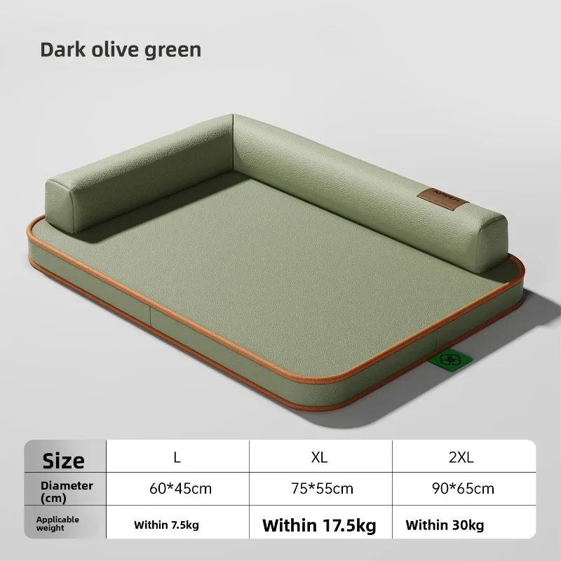 Dog Beds Large Removable Washable Dog Bed Medium-sized and Large Waterproof and Tear Resistant Dog Beds Suitable for All Seasons