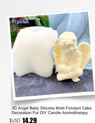 Indian Elephant Trunk God Model Silicone Mold Garnesh Candle Mould Aromatherapy Gypsum Resin Clay Crafts Home Decoration Tools