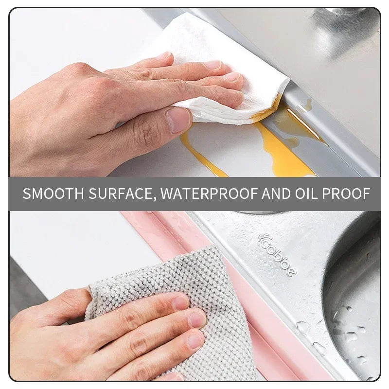 Sealing Waterproof Tape Bathroom and Kitchen Border Tape in The Bath Anti-mildew Caulking Sealed Waterproof Isolate Tape Sticker