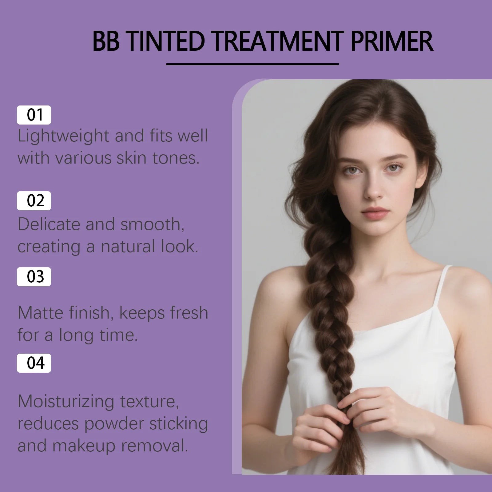 Sunscreen BB Cream Kit Efficient Sun Protection Balance Control Oil Cover Face Blemishes Perfect Makeup Facial Primer Foundation