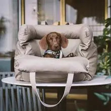 The Car Pet Bed Is Detachable and Washable, Suitable for All Four Seasons.waterproof and Biting Dog Bed Made of Leather PU