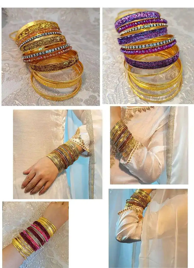 Indian Dance Multi Ring Bracelet Dai Dance Thai Dance Performance Accessories Performance Belly Dance Flying Dance