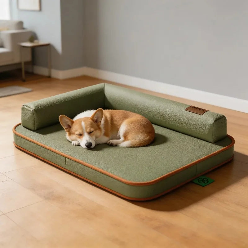 Dog Beds Large Removable Washable Dog Bed Medium-sized and Large Waterproof and Tear Resistant Dog Beds Suitable for All Seasons