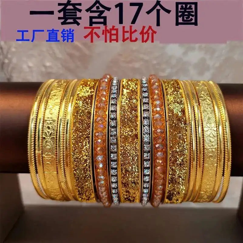 Indian Dance Multi Ring Bracelet Dai Dance Thai Dance Performance Accessories Performance Belly Dance Flying Dance