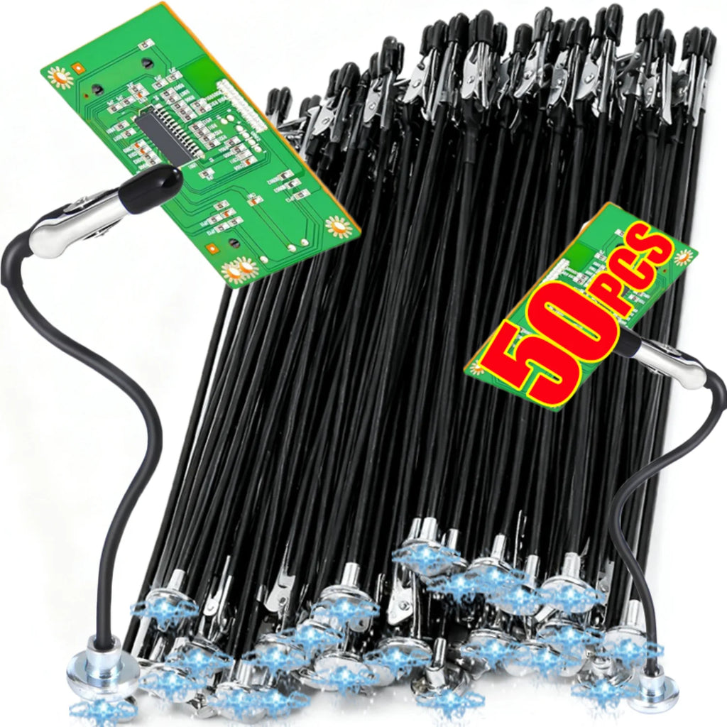 1-50PCS Magnetic Flexible Alligator Clip Electric Test Crocodile Clip for DIY Note Card Clamps Kitchen Menu Holder Photo Clips