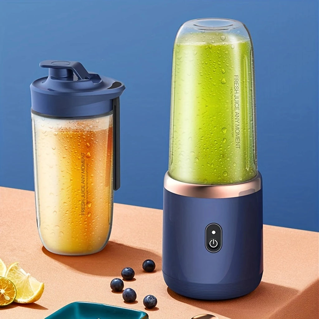 Portable Blender Bottle Electric 6 Blades Multifunction Juice Blender Fresh Juice Smoothie Blender Ice CrushCup Food Processor