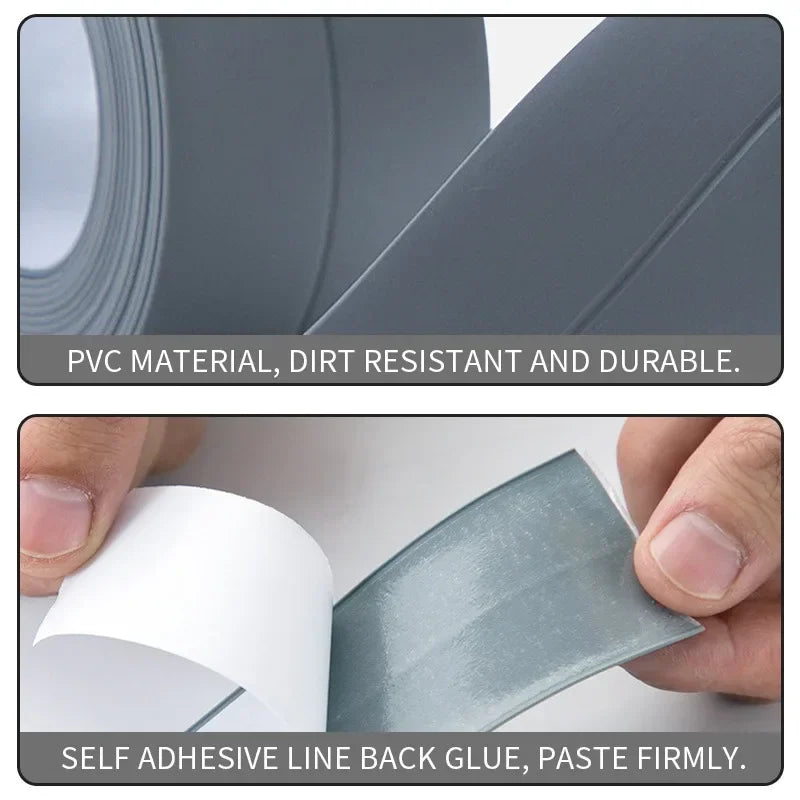 Sealing Waterproof Tape Bathroom and Kitchen Border Tape in The Bath Anti-mildew Caulking Sealed Waterproof Isolate Tape Sticker