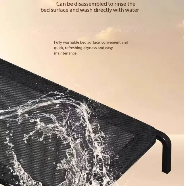 Dog Bed Summer Dogs Beds Breathable Camping Bed for Large Dog Sleeping Kennel Removable Dogs Washable Sofa Beds Pet Cushion Mat